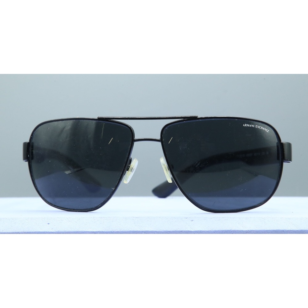 Armani Exchange AX2012S Matte Black Aviator Frames Mens 606387 62-14-125